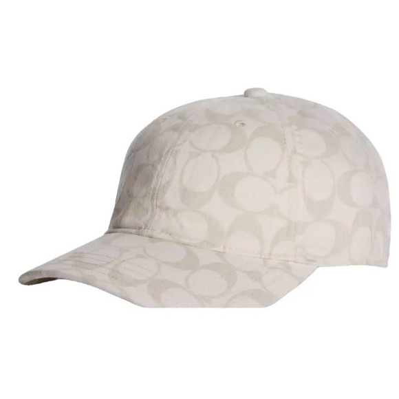 Coach Signature C Chalk Baseball Hat - Picture 8 of 12
